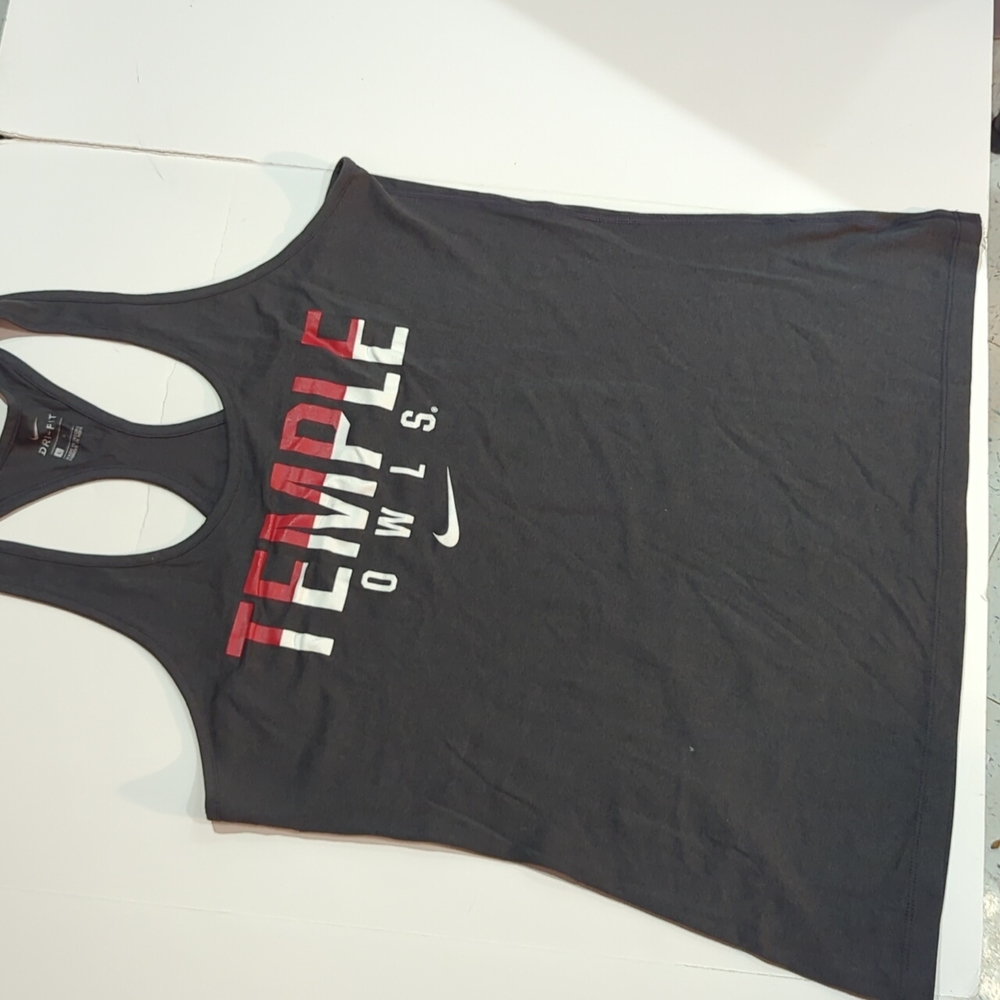 Temple owls racerback tank